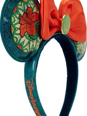 Disney Moana Stained Glass Minnie Ears Headband